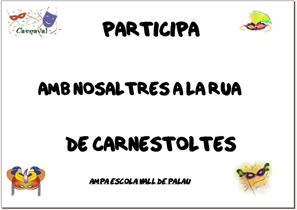 cartell participa rua 2013